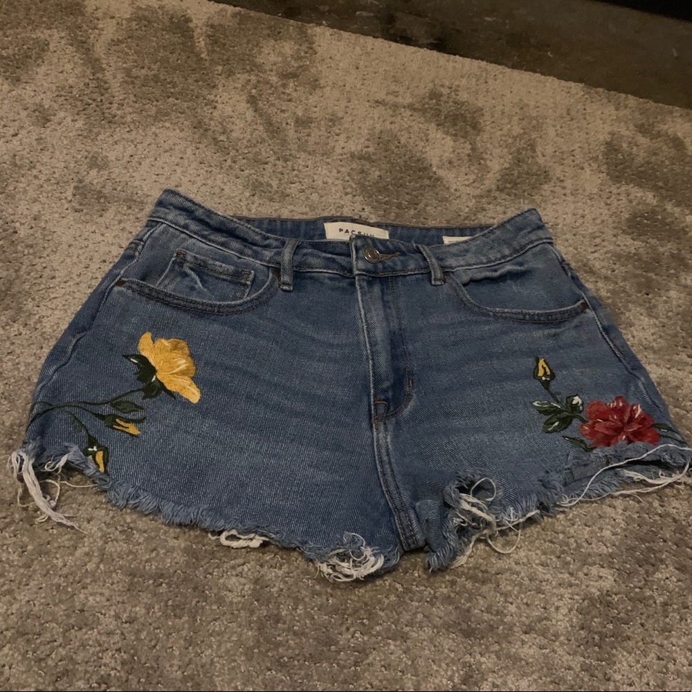 Pacsun denim shorts